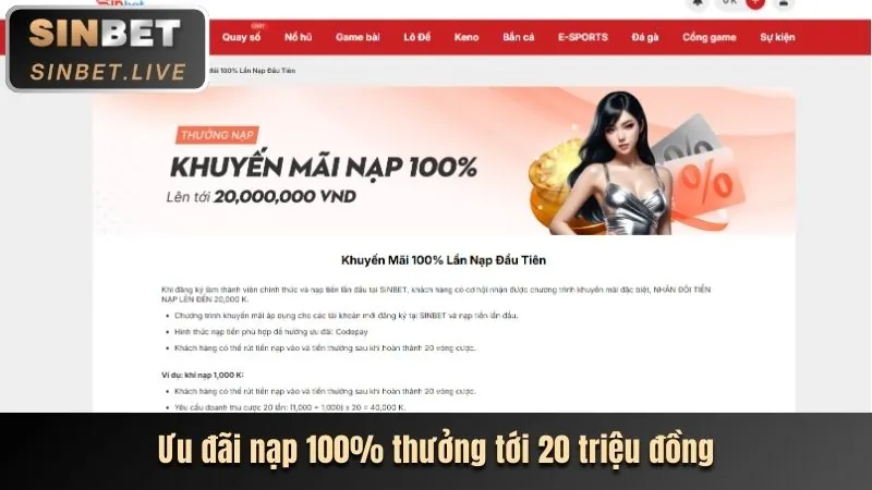 Thưởng nạp lại hàng tuần cho game thủ Nổ Hũ